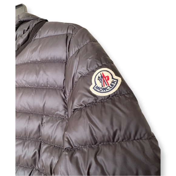 Moncler - Barbel Fit & Flare Hooded Down Parka, Black (Size 4/L) - Picture 6 of 13